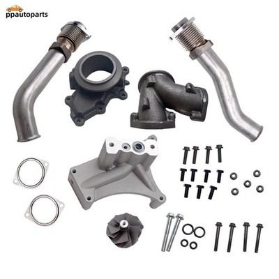 Fit 99.5-03 Ford 7.3L Turbo Pedestal Non-EBP Valve Upgraded 5+5 Wheel & Up Pipes