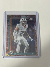 2025 Topps Chrome Ashtyn Davis Miami Dolphins Leather #194