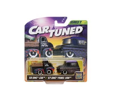 #ad #ad Cartuned 50 GMC COE and 57 GMC Panel Van Dead Sleds 1 64 $10.99