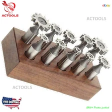 WoodRuff Bit Key Cutter Key Seat Key Set 10 Pcs For Milling Machine Tooling Tool