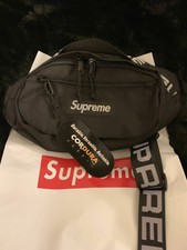 supreme waist bag ss18 on body