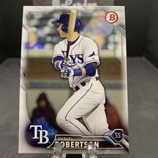 2016 Bowman Prospects Daniel Robertson #BP96 Tampa Bay Rays