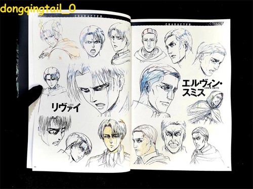 Attack on Titan Season3 Part 2 Art Books Character Scene Picture Album Limited - Picture 5 of 14