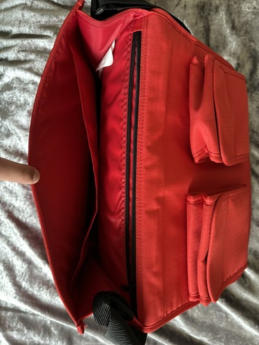 IKEA “SET” Red Messenger Bag Laptop Bag Discontinued Unused In Ex Con - Photo 12/13
