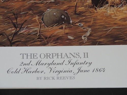Rick Reeves - The Orphans II - Civil War Print - Mint - Unframed - Picture 5 of 8