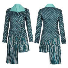 Wicked Cosplay Witches Costume Elphaba Nessarose Heart School Uniform Women's 