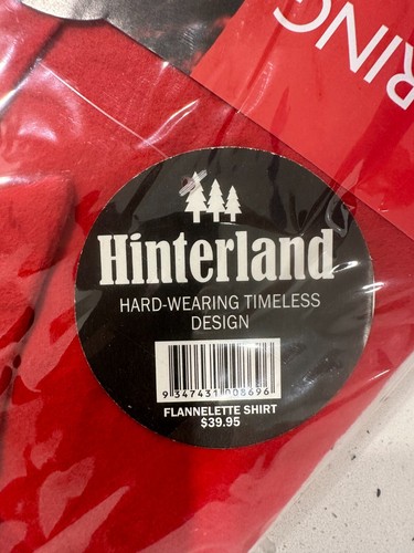 Hinterland Men's 100% Cotton Flannelette L/Sleeve Shirts, Many Colours & Size - Picture 16 of 69