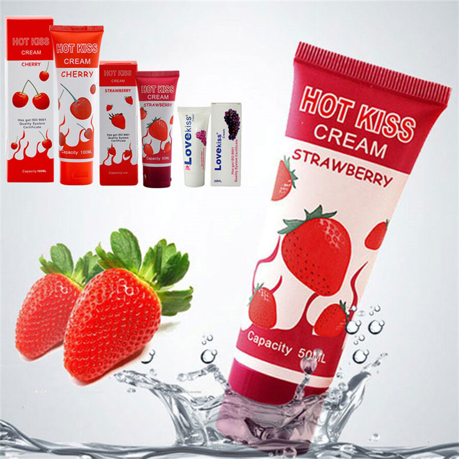 Gel Intime Lubrifiant Et Crème De Massage Fruité 120 Ml - Hypoallergénique, Comestible