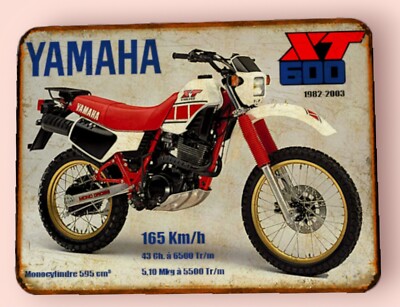 Plaque de cadre Yamaha 125 DTMX - 2A8 - 40 € La plaque gravée. Port 0