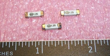 QTY (50) 4571250 WICKMANN 1.25A 250Vac SMD SURGE PROOF TELECOM FUSES 10x2.8mm