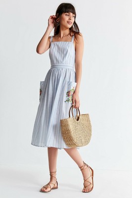 romper with maxi overlay