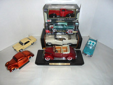 DIECAST CAR & TRUCK LOT MAISTO,CROWN & MORE 56/57 CHEVYS HOT RODS,NOVA AND MORE