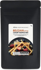 Luxury Belgian Style Waffle Mix - 1Kg Bag - Waffle Mixture for Belgian Waffles