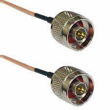 USA-CA RG316 DS N MALE to N MALE Coaxial RF Pigtail Cable
