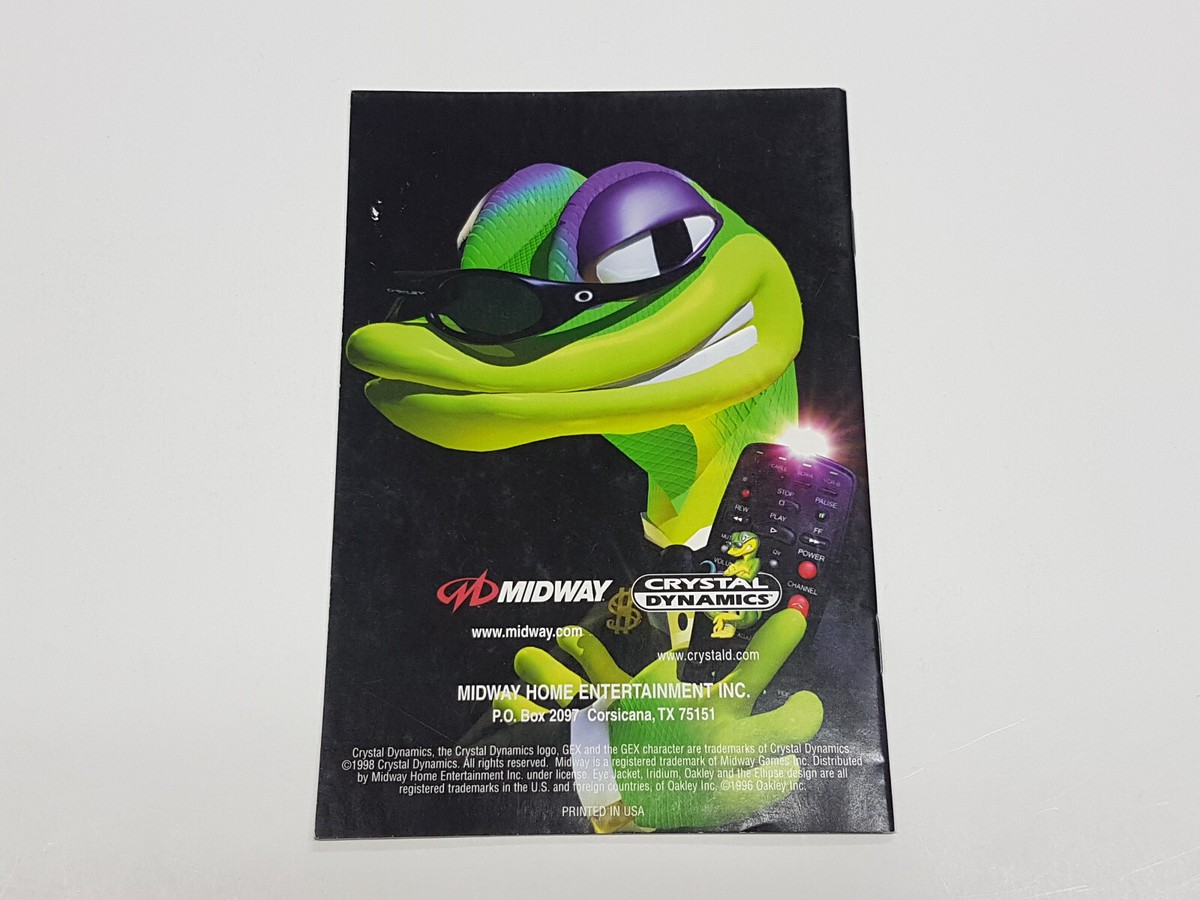 【ゲッコーページ】 Gex 64: Enter the Gecko (Nintendo 64, 1998) N64 CIB Complete