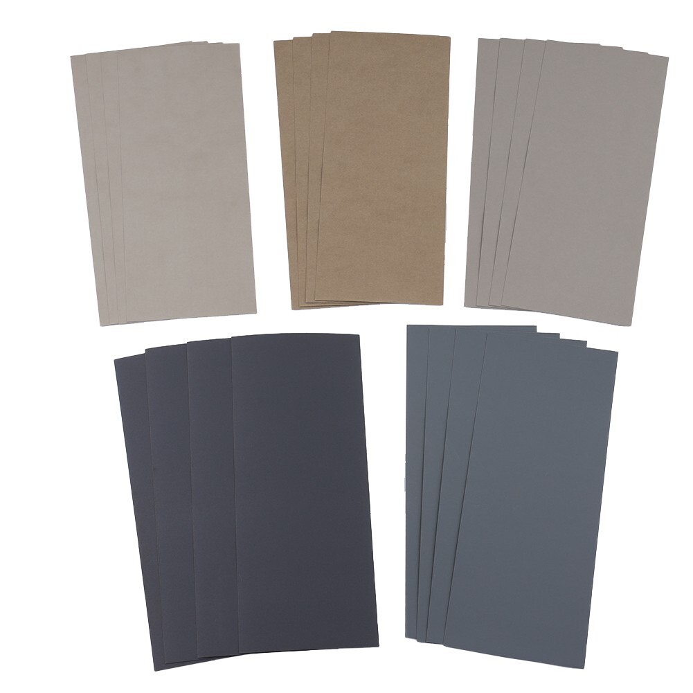 20PCS 1000/2000/3000/5000/7000 Grit Sandpaper Kits Dry Wet Sandpaper