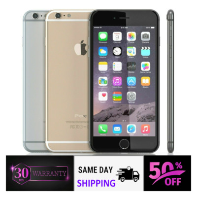 Apple iPhone 6 Plus Unlocked Screen 5.5'' 16GB 64GB Verizon GSM 4G CDMA iOS