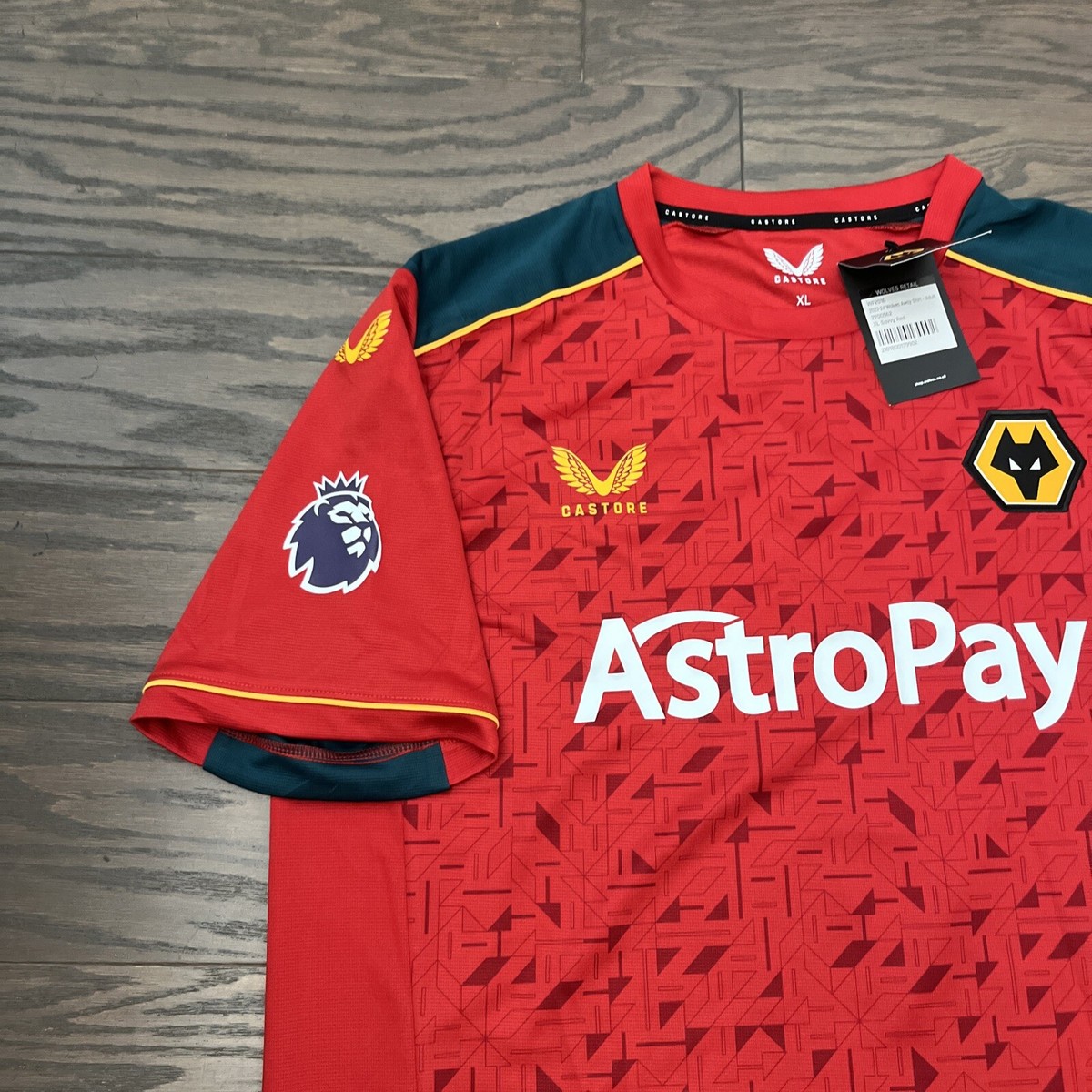 Castore Wolverhampton Wanderers Wolves FC Away Jersey 23/24