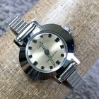 Vintage Timex Marlin Women Silver Expansion Mechanical Wind 24mm Watch 6 3/4"