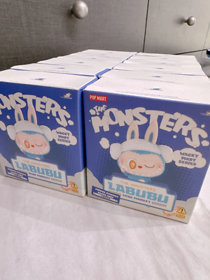 POP MART LABUBU THE MONSTERS Wacky Mart Series-Fridge Magnet Blind
