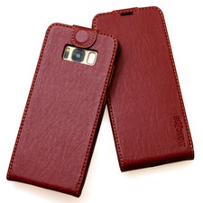 Custodia protettiva in pelle per Samsung A5 S7 S8 S9 Huawei P8 P10 P20 Apple iPhone 7 8 X