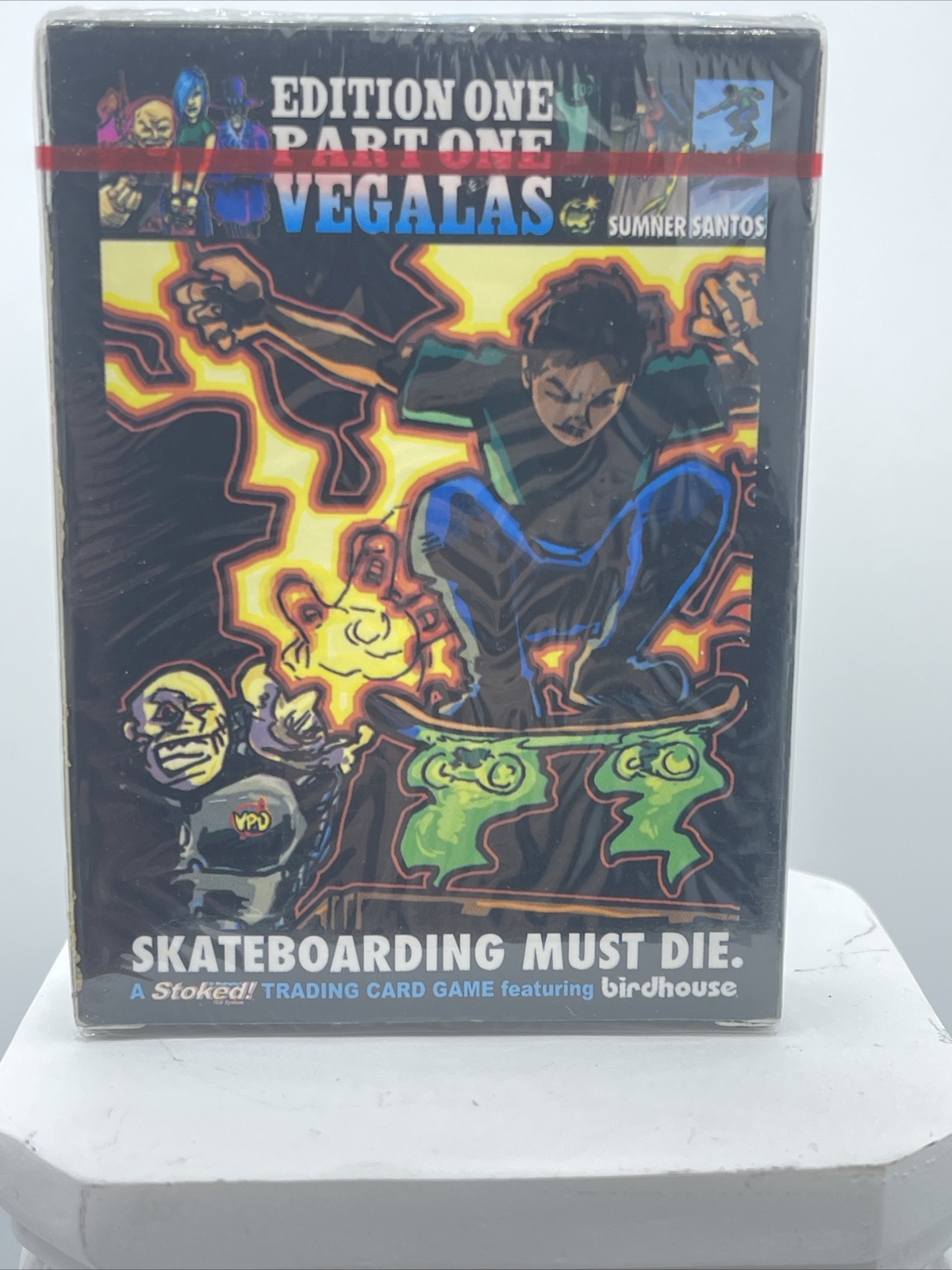 STOKED Skateboarding Must Die Trading Card Game Edition 1 Part One Vegalas Skate