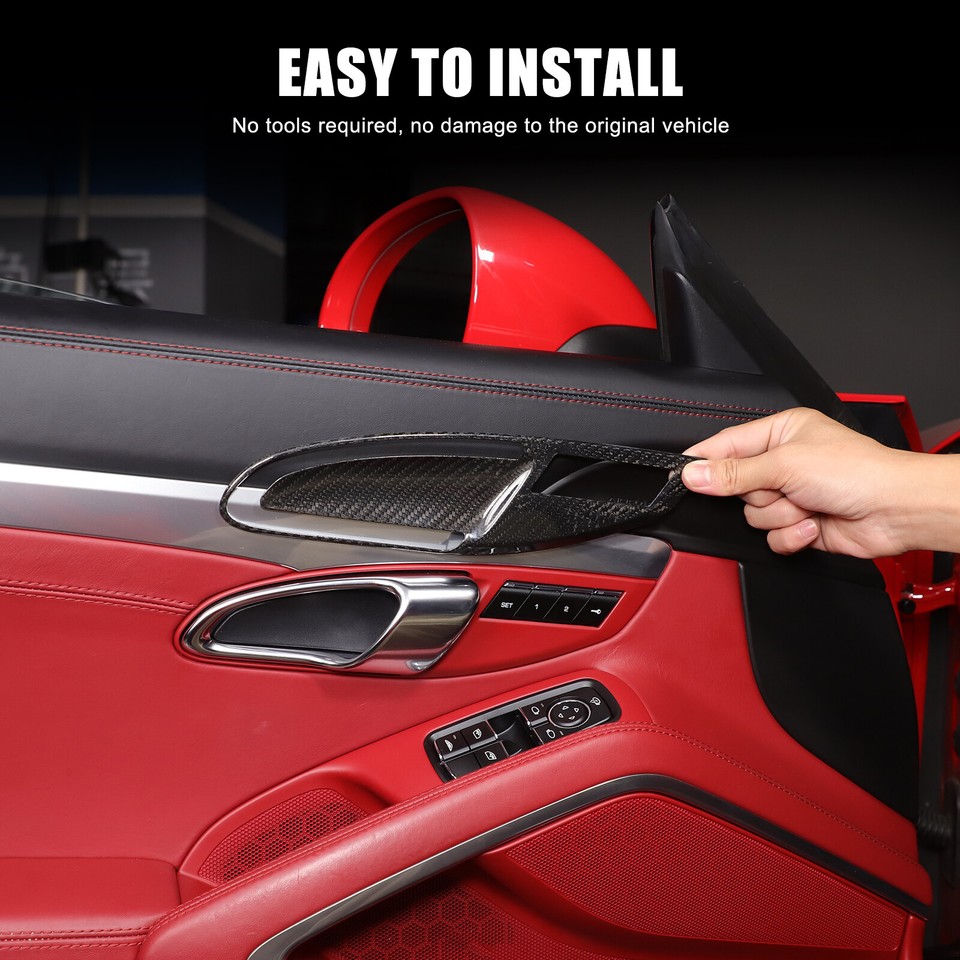 Yctze 4-tlg. Carbon Innen Türgriffe Für Mercedes W204 2005-2012