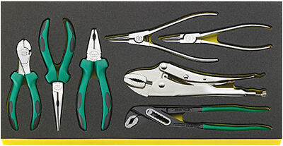 Stahlwille TOOL SET IN TOOL-CONTROL TRAY-SYSTEM 96830118 Set with  7 Psc. TCS WT