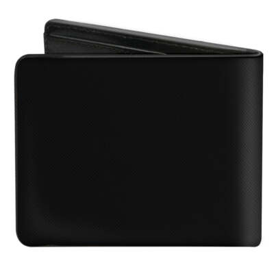 Corvette C3 Crossed Flags Vegan Leather Men's Bi-Fold Wallet