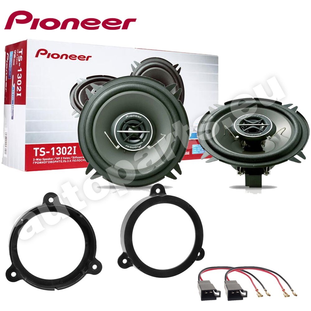 Altoparlanti Pioneer TS-1302I 13cm Custom Fit per Renault Clio IV