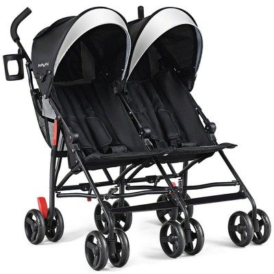 twin stroller compact
