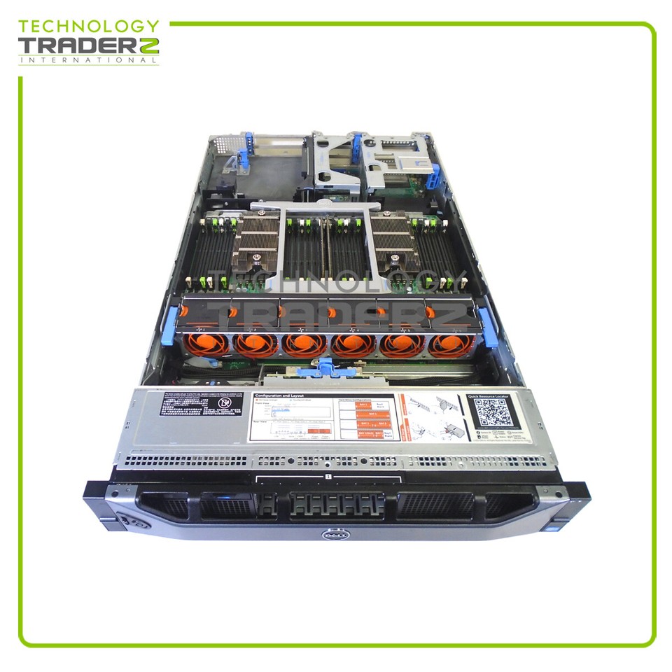 Dell PowerEdge R820 4P Xeon E5-4620 V2 2.6GHz 64GB 8x SFF Server XRT6M ...