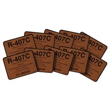 Etykieta R-407C / R407C # 04407, opakowanie (10)
