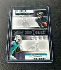 2021 Panini Contender Jaylen Waddle Devonta Smith Round 1 Numbers Rookie