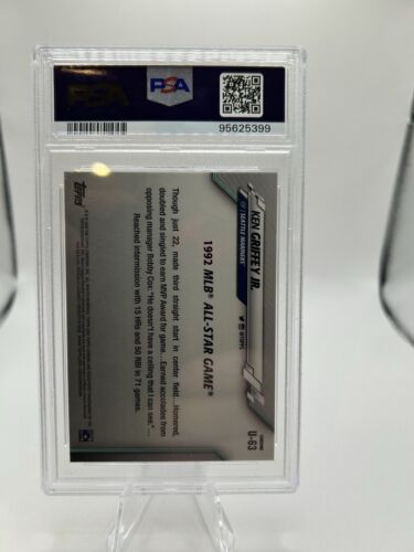 2020 Topps Chrome Update - #U-63 Ken Griffey Jr. PSA 10 - Picture 2 of 2