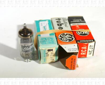 Assorted Brands 4EJ7 Vacuum Tubes NOS Lot Of 3 +Box