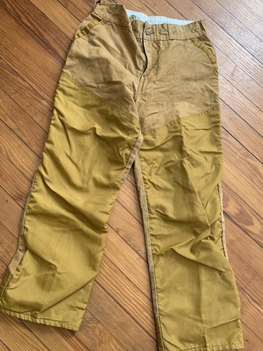 L.L. Bean Khaki Pants Double Knee Nylon 