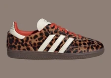 Adidas Samba OG Preloved Red Leopard WOMEN | Size 8.5 9 10.5| FREE SHIP