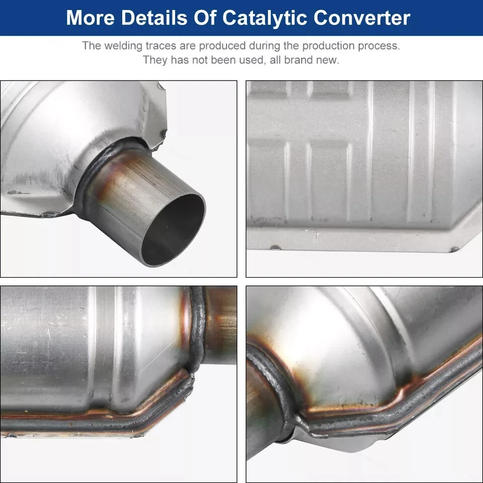For All PORSCHE cars Catalytic Conv 3.0" Race Peak Engineering Part - Image 2 of 4