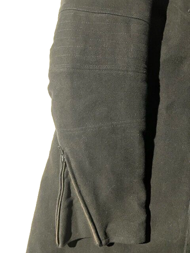 Abrigo De Colección 1999 Helmut Lang Para Hombres Archivo Astro Moto Negro Moleskin 52 Italia Raro - Imagen 18 de 24