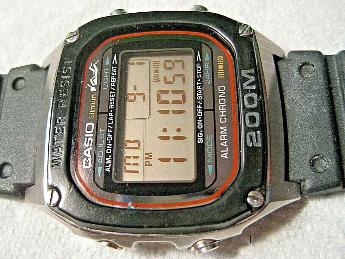 【激レア】 現状品 CASIO カシオ DW-1000 ALARM CHRONO 激レア】 現状品 CASIO カシオ DW-1000 ALARM CHRONO