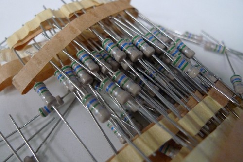 Resistor Metal Film Philips 5% X5 Off Original Vintage Resistors Drop Down Menu - Picture 622 of 657