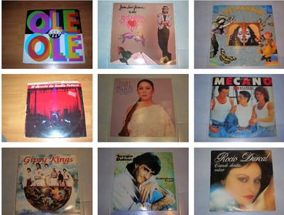 VINILO LP - MUSICA ESPAÑOLA AÑOS 70 - 80 - 90 SABINA SERRAT IGLESIAS SANZ