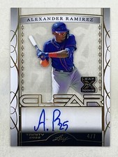 Alexander Ramirez 2022 Leaf Trinity Clear Gold Spectrum Foil Auto /7 #CA-CP1