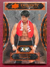 2024 AEW Black Diamond Exquisite Collection ORANGE /50 Katsuyori Shibata #88512