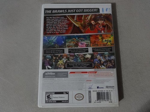 Bakugan: Defenders Of The Core - Original Nintendo Wii Game Complete Free Ship - Picture 3 of 3