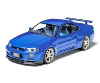 Tamiya 1:24 Nissan Skyline GT-R R34 V-Spec Ii Auto Modellbau Bausatz