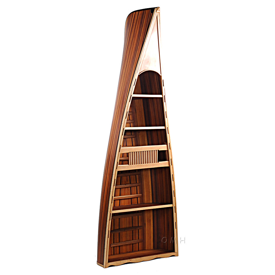 Bookcase Book Shelf Canoe 90