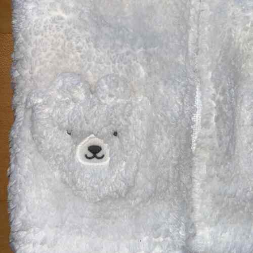 Chaleco con cremallera completa Carter's Infant Girl oso difuso (6 meses) - Imagen 2 de 6