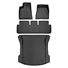 SMARTLINER Custom Fit Floor Mats Cargo Trunk Liner 2017-2023 Tesla Model 3 Sedan